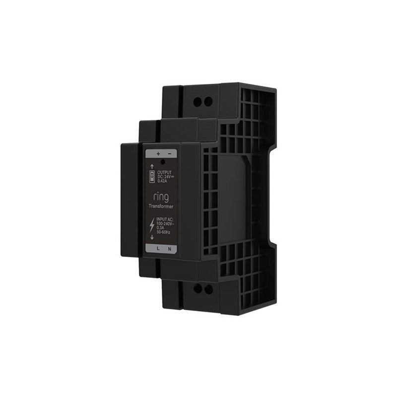 Ring DIN Rail Transformer (2nd Generation) for Ring Wired Video Doorbells Ring DIN Rail Transformer (2nd Generation) for Ring Wired Video Doorbells